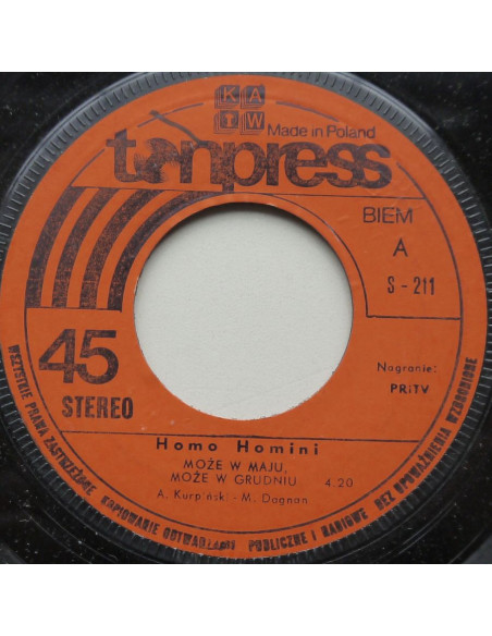 Homo Homini - Może w maju, może w grudniu / Mam skłonności do przesady