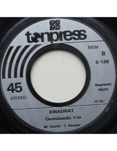 Kwadrat - Polowanie Na Leśniczego / Quasimodo