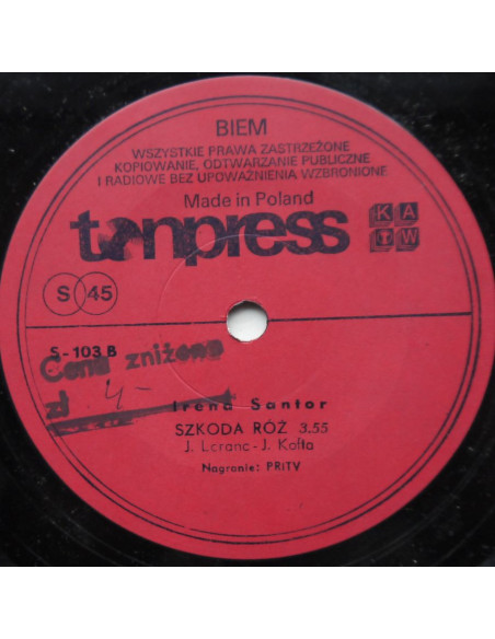 Santor Irena - Kto spotka Warszawę