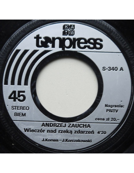 Zaucha Andrzej - Wieczór nad rzeką zdarzeń / Dom złej dziewczyny