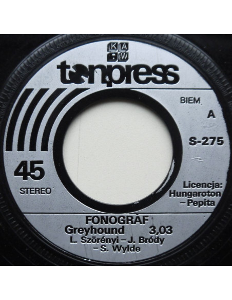 Fonograf - Greyhound