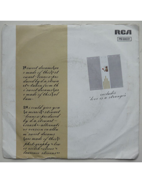 Eurythmics - Sweet Dreams (Are Made Of This)