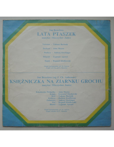 Bajka - Lata Ptaszek/ Księżniczka na ziarnku grochu