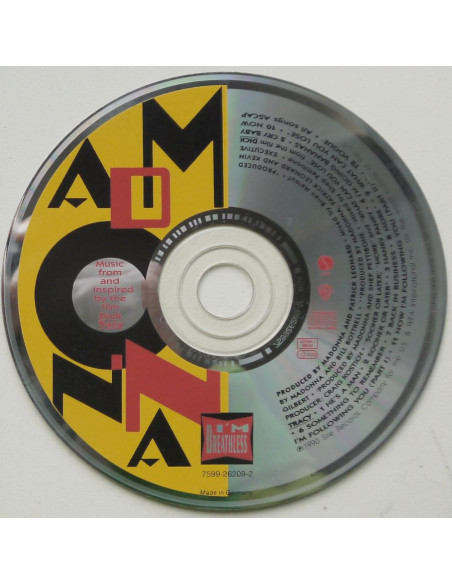 Madonna - I'm Brethless – Music from Dick Tracy