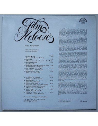 Helena Vondrackova - Film Melodies