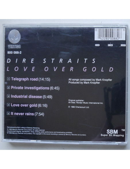 Dire Straits - Love Over Gold