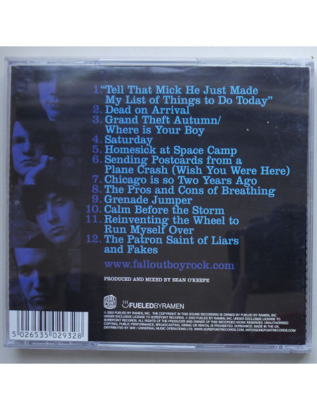 Full Out Boy - Take This To Your Grave