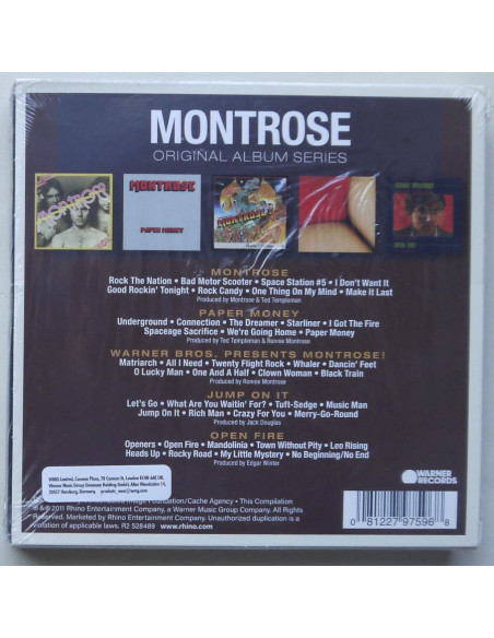 Montrose - Orginal Album Series