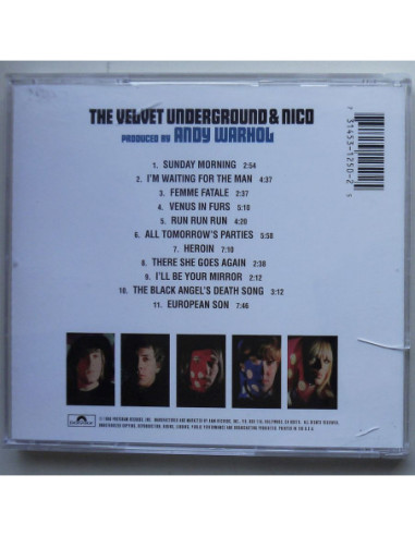 Velvet Underground, The & Nico - Andy Warhol
