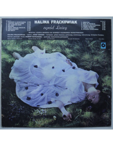Frąckowiak Halina - Ogród Luizy