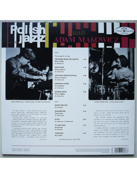 Makowicz Adam - Unit (polish jazz vol.35) (złoty winyl)