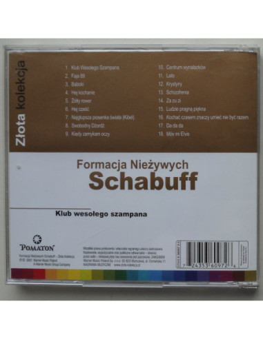 Formacja Nieżywych Schabuff - Klub wesołego...