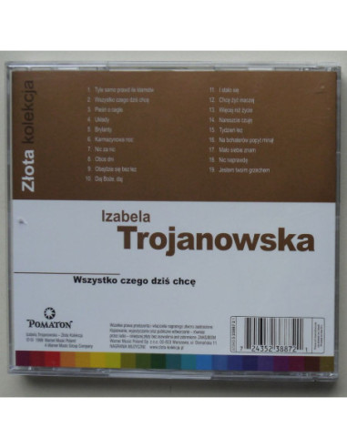 Trojanowska Izabela - Wszystko czego dziś chcę