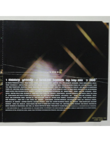 Tricky - Money Greedy (CDS)