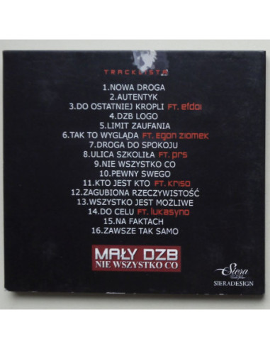 Mały DBZ - Nie wszystko co (CD-R)