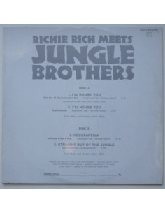 Richie Rich Meets Jungle Brothers - I'll House You (12’’) 2