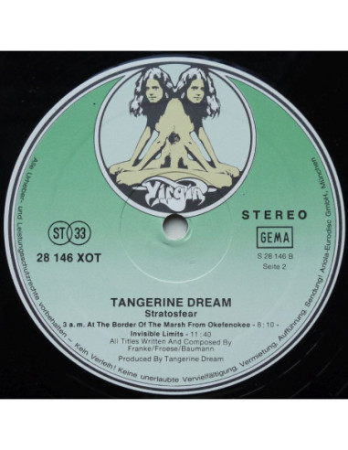 Tangerine Dream - Stratosfear