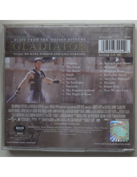 OST - Gladiator