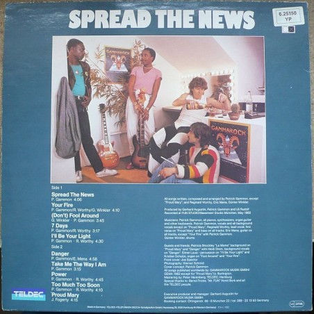 Gammarock - Spread The News