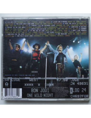 Bon Jovi - One Wild Night – Live 1985-2001