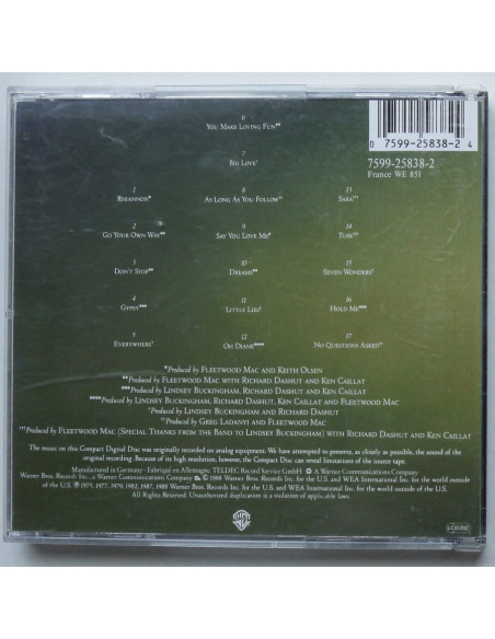 Fleetwood Mac - Greatest Hits