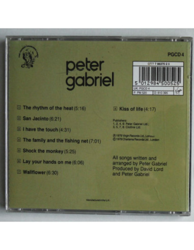 Peter Gabriel - Peter Gabriel (4)