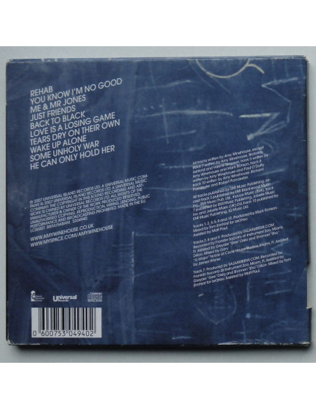 Amy Winehouse - Back to Black