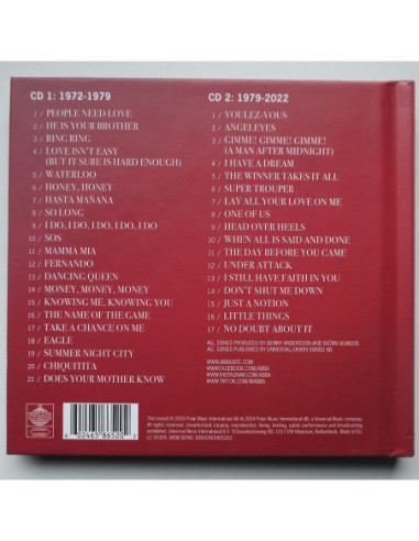 Abba - The Singles – The First Fifty Years (2cd)