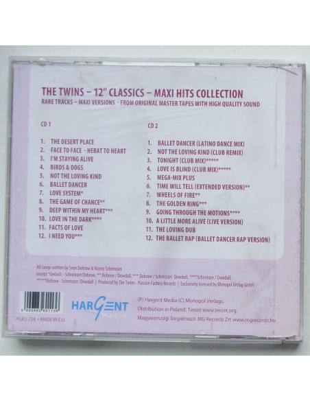 Twins, The - 12’’ Classic – The Original Maxi Hits (2cd)