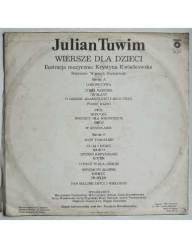 Bajka - Julian Tuwim – Wiersze dla dzieci