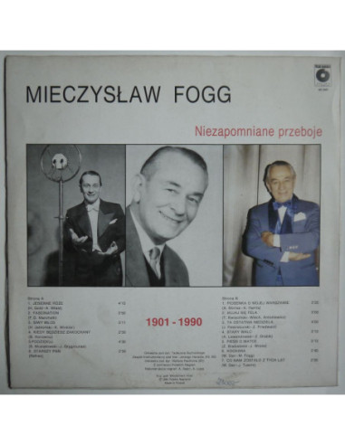 Fogg Mieczysław - Niezapomniane przeboje (inna...