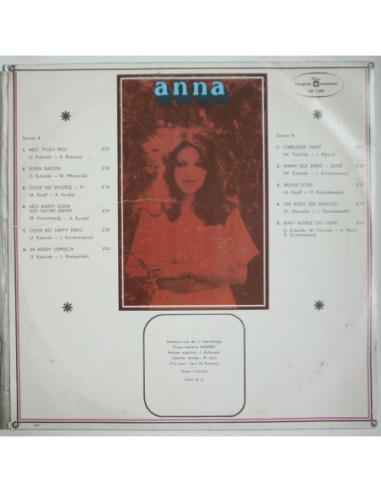 Jantar Anna - Za każdy uśmiech