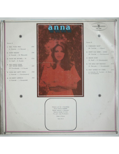 Jantar Anna - Za każdy uśmiech
