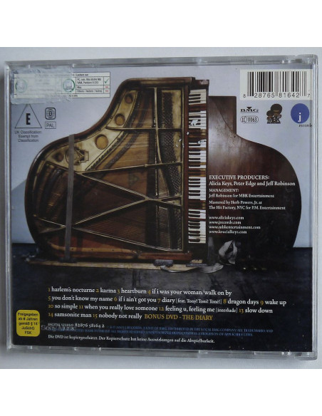 Alicia Keys - The Diary of Alicia Keys (cd+dvd)