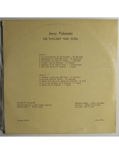 Połomski Jerzy - Nie płaczmy nad sobą