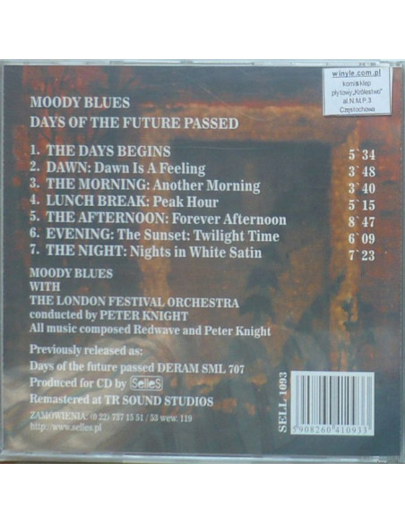 Moody Blues, The - Days Of The Future Passed