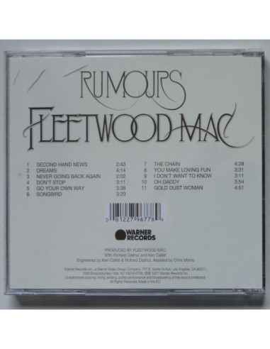 Fleetwood Mac - Rumours