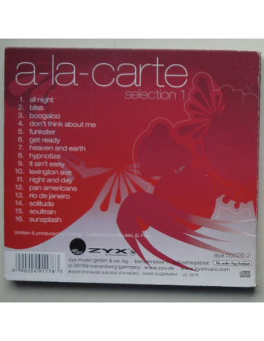 A-La-Carte - Selection 1