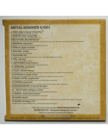 Składanka - Metal Hammer 4/2001