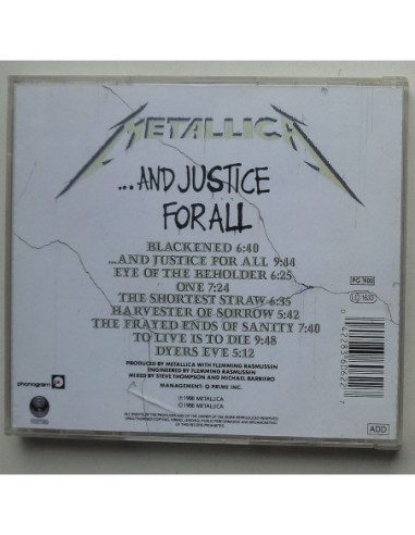 Metallica - ...And Justice For All