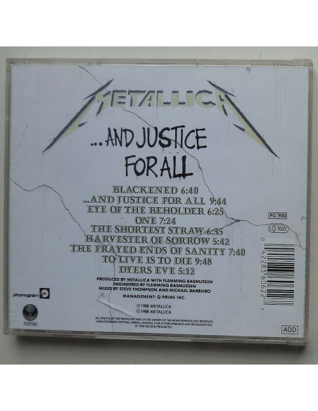 Metallica - ...And Justice For All