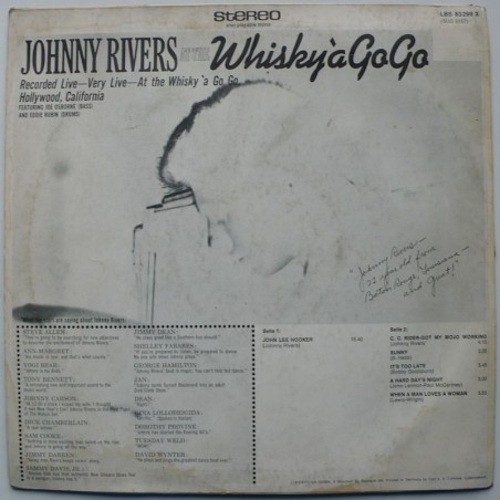 Johnny Rivers - Live At The Whisky A Go-Go