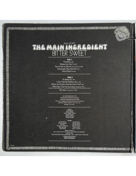 Main Ingredient, The - Bitter Sweet