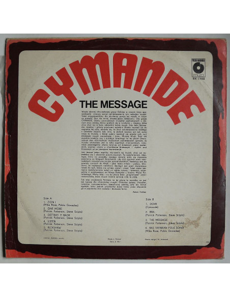 Cymande - The Message