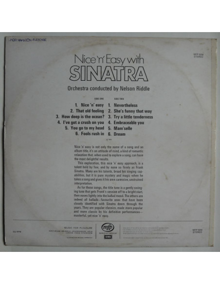 Frank Sinatra - Nice 'n' Easy with Sinatra