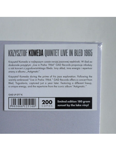 Krzysztof Komeda Quintet - Live In Bled 1965...