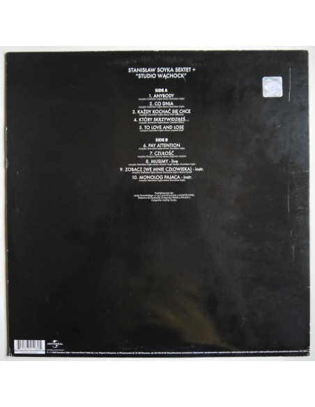 Stanisław Soyka Sextet + - Studio Wąchock