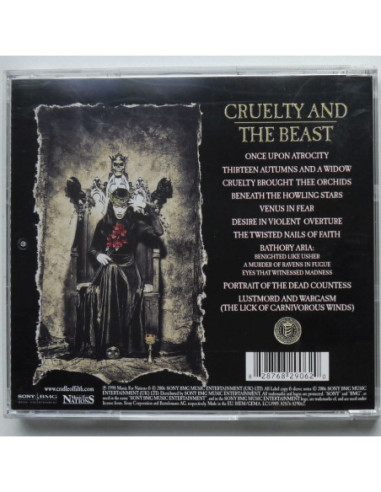 Cradle of Filth - Cruelty and the Beast