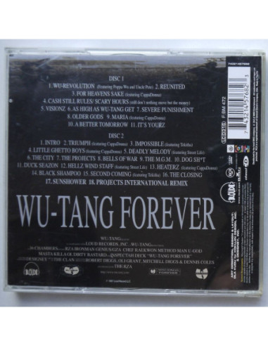 Wu Tang Clan - Wu Tang Forever (2cd)