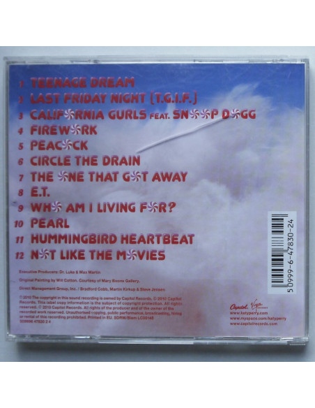 Katy Perry - Teenage Dream